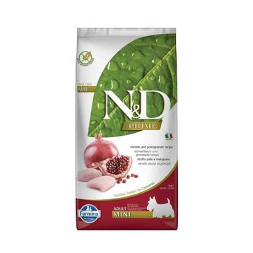 N&D 7 kg Düşük Tahıllı Tavuklu ve Narlı Adult Mini Yetişkin Köpek Maması