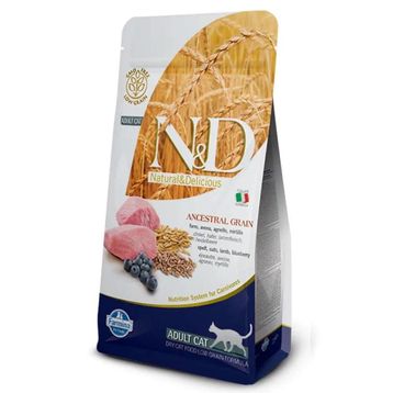 N&D Az Düşük Tahıllı Kuzulu 5 kg Kedi Maması
