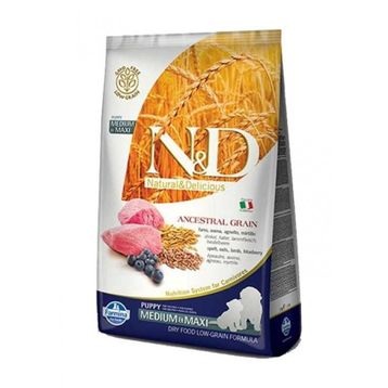 N&D Az Tahıllı Kuzulu Yavru Orta ve Büyük Irk 12 kg Köpek Maması