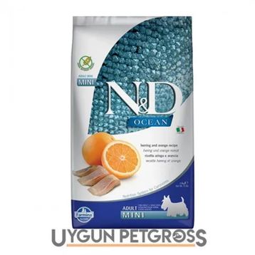 N&D Balıklı Portakallı Tahılsız Küçük Irk 2.5 kg Yetişkin Köpek Maması