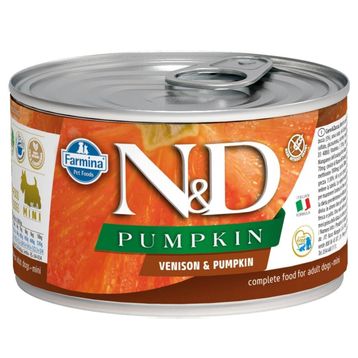 N&D Balkabağı Geyik Eti 140 gr Yetişkin Köpek Konserve