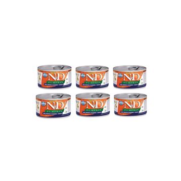 N&D Balkabağı & Yaban Mersini-Kuzu Köpek Konservesi 140 gr (6 Adet)