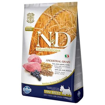 N&D Düşük Tahıl Kuzu Yaban Mersini 2,5 kg Küçük Irk Yavru Köpek Maması