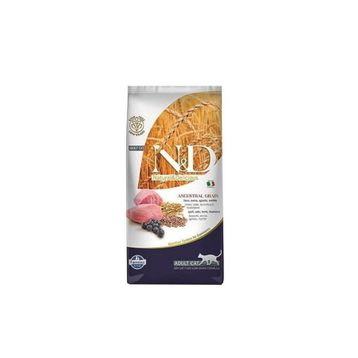 N&D Düşük Tahıllı Kuzu Etli ve Yaban Mersinli Özel 5 kg Kedi Maması