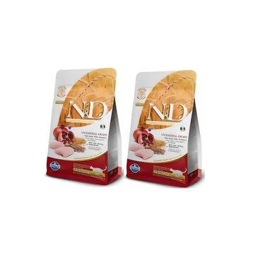 N&D Düşük Tahıllı Tavuk ve Narlı 2x1,5 kg Kısırlaştırılmış Yetişkin Kedi Maması