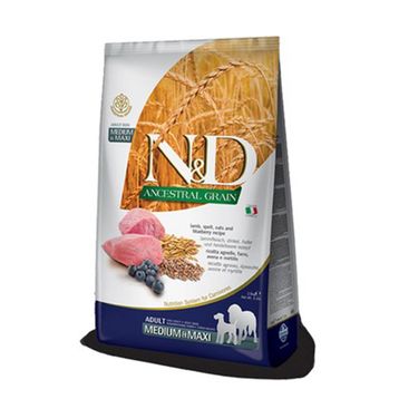 N&D Kuzu Etli Ve Yabanmersinli Yetişkin 12 kg Köpek Maması