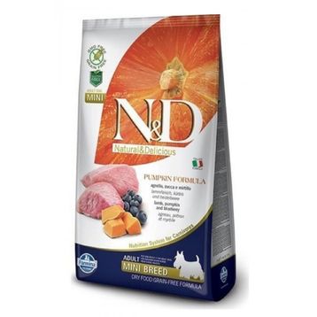 N&D Nd Pumpkin Tahilsiz Balkabaklı Kuzu Etli Yaban Mersinli Küçük Irk Yavru 2.5 kg Köpek Mamasi
