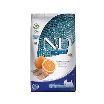 N&D Ocean Balıklı ve Potakallı Küçük Irk Tahılsız Özel Yetişkin 2.5 kg Köpek Maması