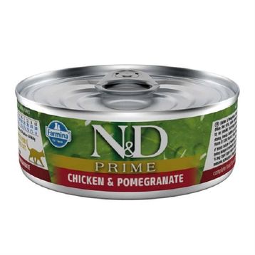 N&D Prime Tavuk&Nar 70 gr Kedi Konservesi