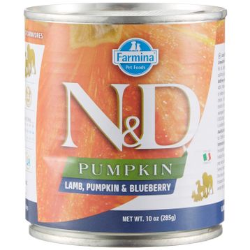 N&D Pumpkin 285 gr Kuzulu-Yaban Mersinli Köpek Konserve