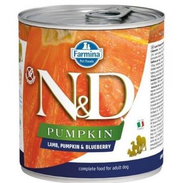 N&D Pumpkin 285 gr Kuzulu-Yaban Mersinli Köpek Konserve