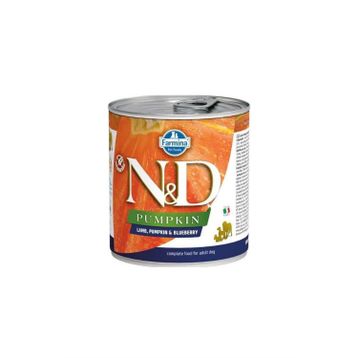 N&D Pumpkin 285 gr Kuzulu-Yaban Mersinli Köpek Konserve