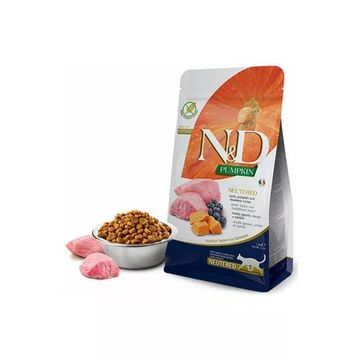N&D Pumpkin Kuzu Etli Neutered Tahılsız 1.5 kg Kedi Maması