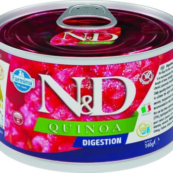 N&D Quinoa Digestion Mini 140 gr Köpek Konserve Maması