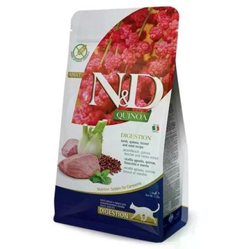 N&D Quinoa Digestion Sindirim Destekleyici Kuzulu 1.5 kg Kedi Maması