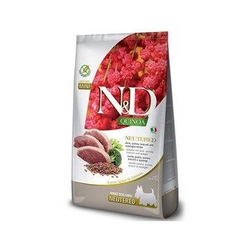 N&D Quinoa Mini Ördek ve Brokoli Yetişkin Kısırlaştırılmış 7 kg Köpek Maması
