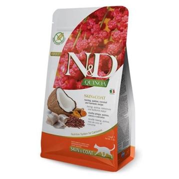N&D Quinoa Skin Coat Ringa 1.5 kg Kedi Maması