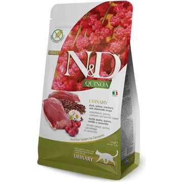 N&D Quinoa Urinary Idrar Yolu Destekleyici Ördekli 1.5 kg Kedi Maması