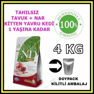 N&D Tahılsız Kitten Yavru 4 kg Kedi Maması