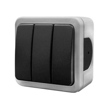 Ne-Ad 10112M925233 Multima Gri Üçlü Anahtar