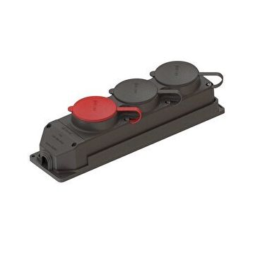 Ne-Ad 4010 3x25A 1x16A 2 Adet Kauçuk Grup Priz