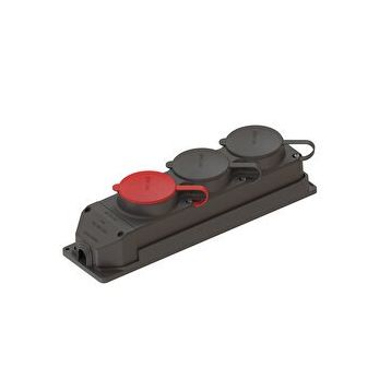 Ne-Ad 4010 3x25A 1x16A 2 Adet Kauçuk Grup Priz