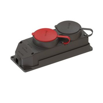 Ne-Ad 4010 3x25A 1x16A 2 Adet Kauçuk Grup Priz