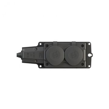 Ne-Ad 4102 1x16A 2'li Kauçuk Grup Priz