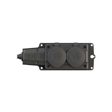 Ne-Ad 4102 1x16A 2'li Kauçuk Grup Priz