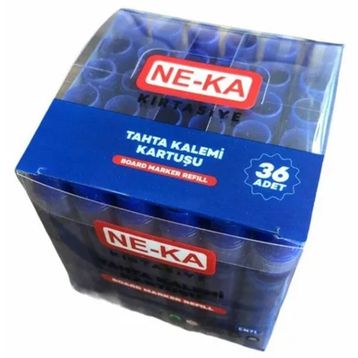 Ne-Ka Refil 36'lı Mavi Tahta Kalemi Kartuşu