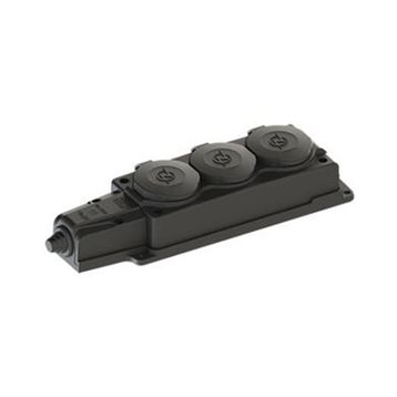 Nead IP44 1x16A Kauçuk Üçlü Grup Priz