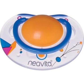 Neavita 0 Ay+ Ortodontik Desenli Emzik Turuncu