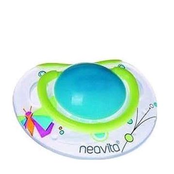 Neavita 3 Ay+ Ortodontik Desenli Emzik Mavi