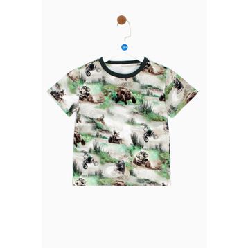 Nebbati 20SS0NB3523 Desenli Erkek Çocuk T-shirt