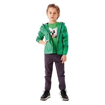 Nebbati Yeşil Bg Store Erkek Çocuk Yağmurluk