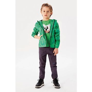 Nebbati Yeşil Bg Store Erkek Çocuk Yağmurluk