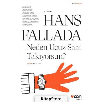 Neden Ucuz Saat Takıyorsun - Hans Fallada
