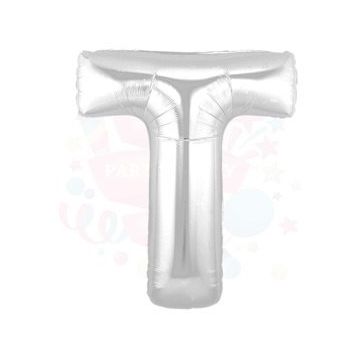 Nedi 01361 T 40 Harf Gümüş Folyo Balon