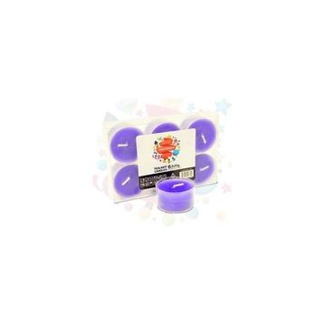 Nedi 11382 20 gr Tea Light Kokulu 6'lı Mor Mum
