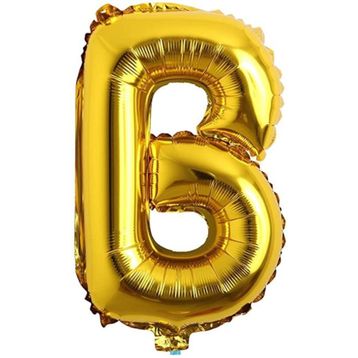 Nedi 40 Harf Altın B Balon Folyo