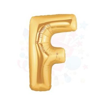 Nedi 40 Harf Altın F Balon Folyo