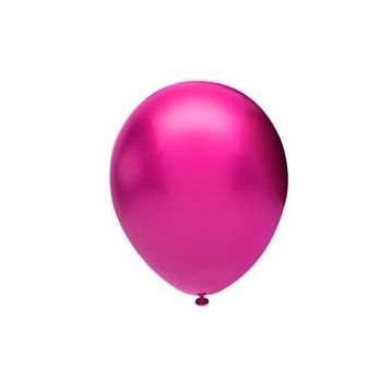 Nedi PM-12142 Party Marty 12 Metalik Fuşya 20'li Balon