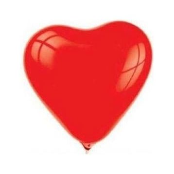 Nedi PM-12168 Party Marty 12 inç Kırmızı 14'lü Kalp Balon
