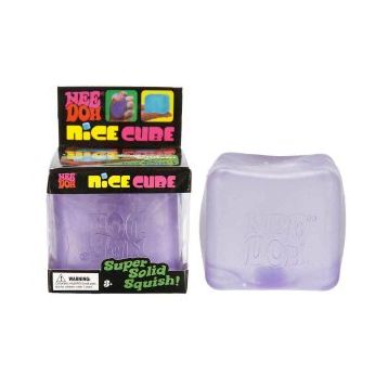 Needoh Nice Cube Sensory Squishy Mor Stres Oyuncağı