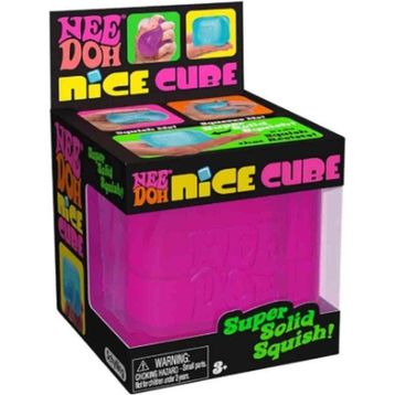 Needoh Nice Cube Sensory Squishy Pembe Stres Oyuncağı