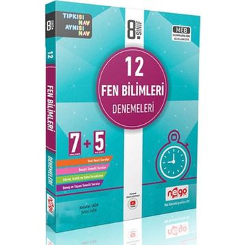 Nego Yayınları 8. Sınıf Fen Bilimleri 12 Branş Denemeleri