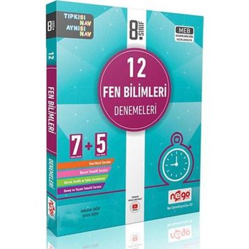 Nego Yayınları 8. Sınıf Fen Bilimleri 12 Branş Denemeleri