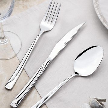 Nehir Fiesta Sade 72 Parça Karton Kutulu Çatal Kaşık Bıçak Takımı