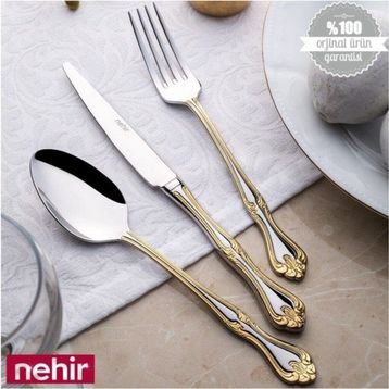 Nehir Lalezar 12 Adet Tatlı Pasta Bıçak