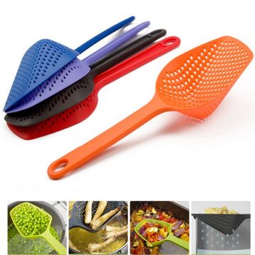 Nehir Metal Süzgeçli Kepçe